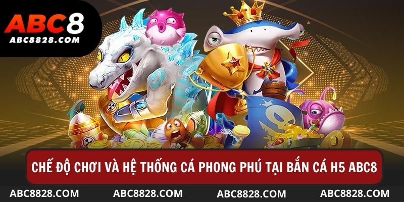 Đa dạng chế độ chơi cùng các loài cá sinh động